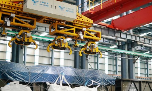 火車噸袋全自動(dòng)裝車機(jī)